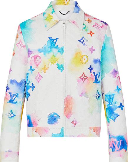 louis vuitton watercolor jacket|louis vuitton watercolor pattern.